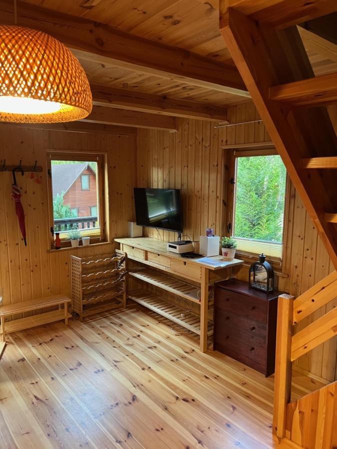 Domek Caloroczny Hawaje Nad Jeziorem Kazub Cieciorka المظهر الخارجي الصورة