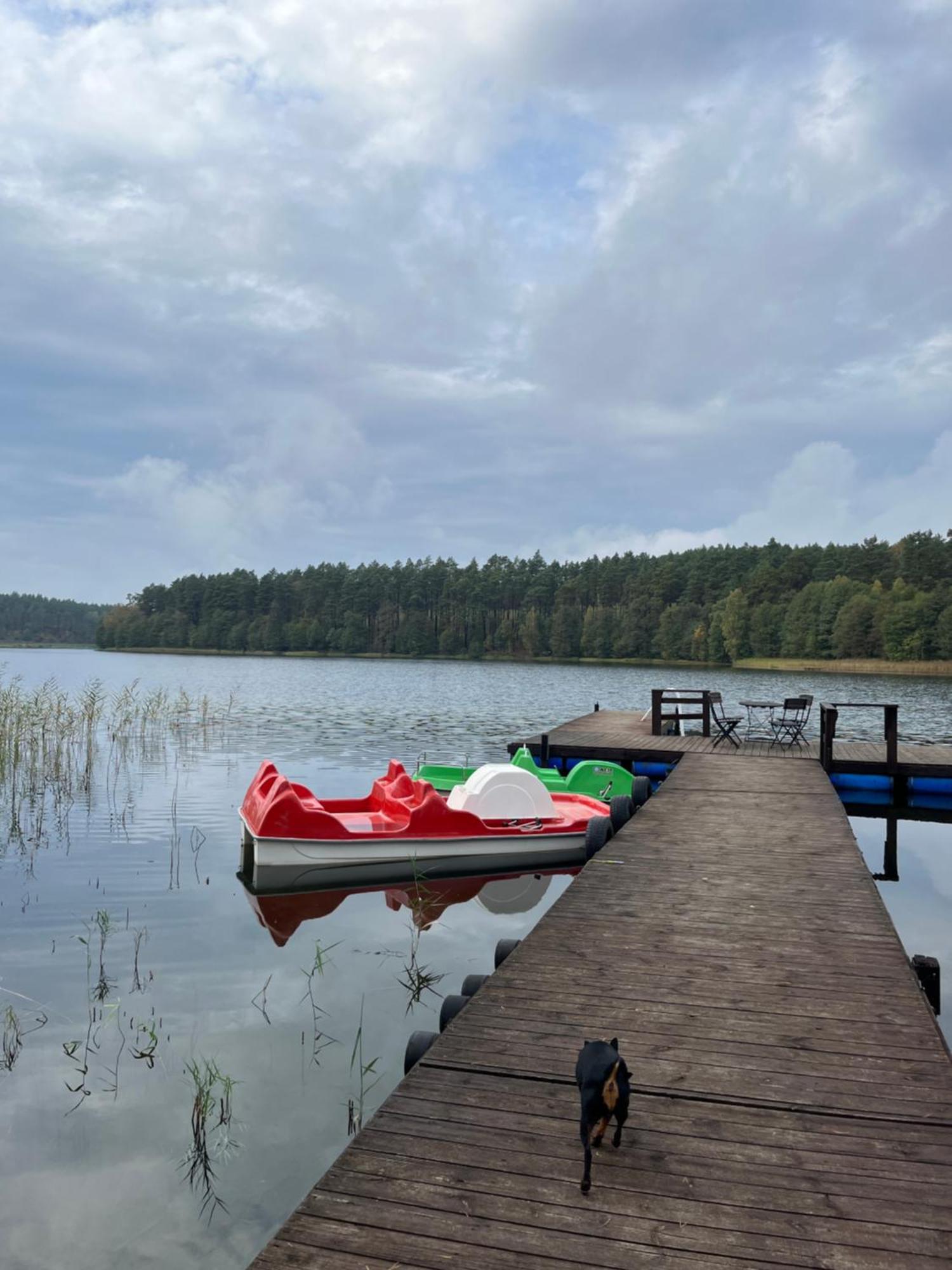 Domek Caloroczny Hawaje Nad Jeziorem Kazub Cieciorka المظهر الخارجي الصورة