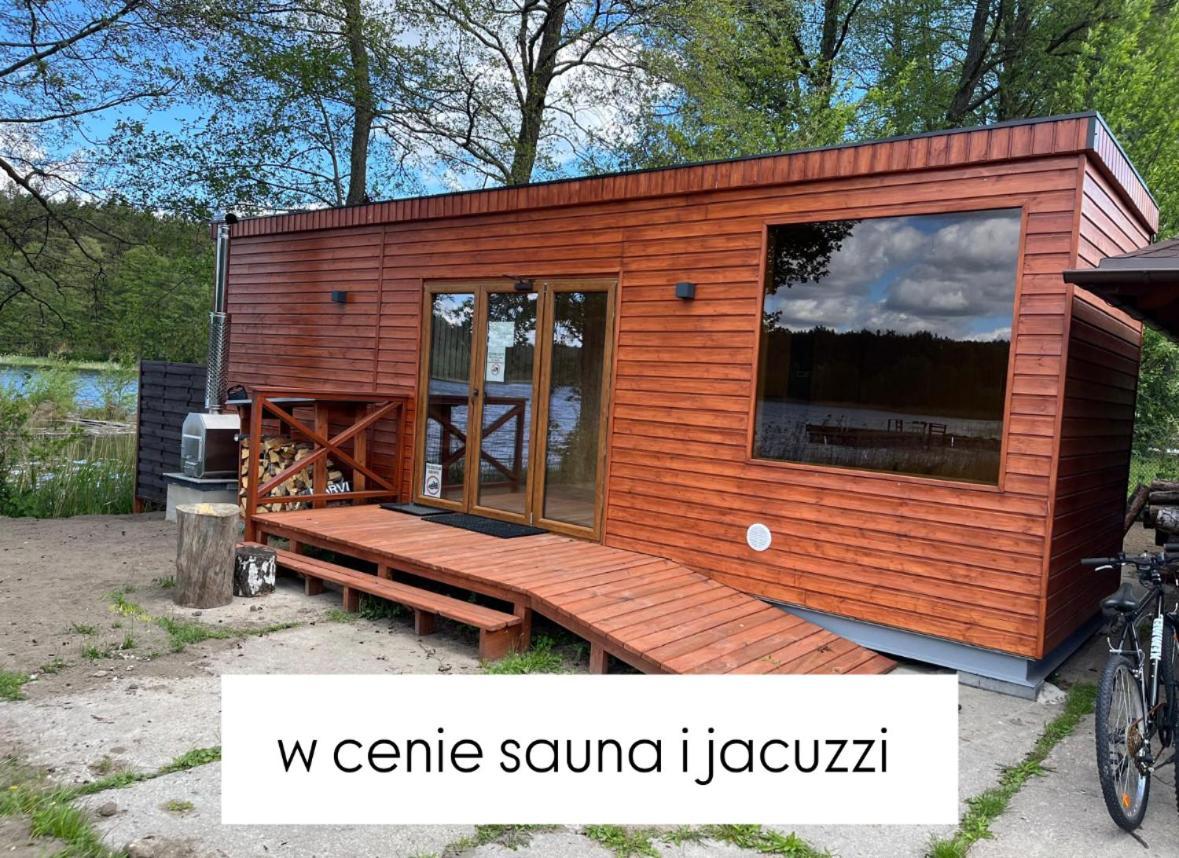 Domek Caloroczny Hawaje Nad Jeziorem Kazub Cieciorka المظهر الخارجي الصورة